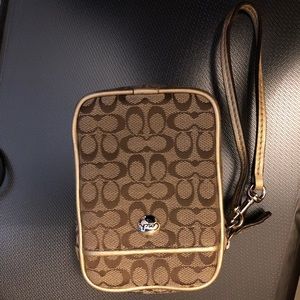 Coach Accessories - Coach cell phone case or change purse with strap Coach Accessories - Coach cell phone case or change purse with strap